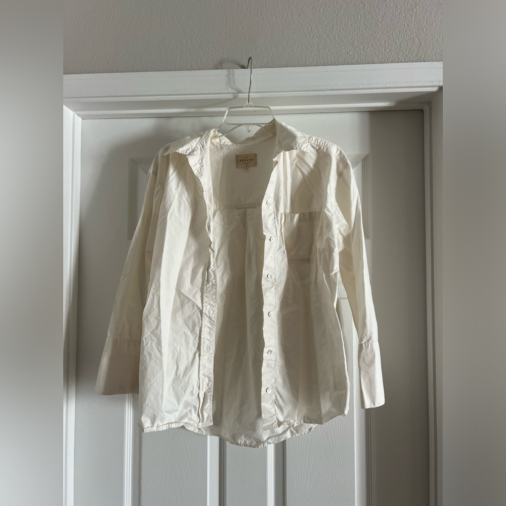 Button Down Sezane Top